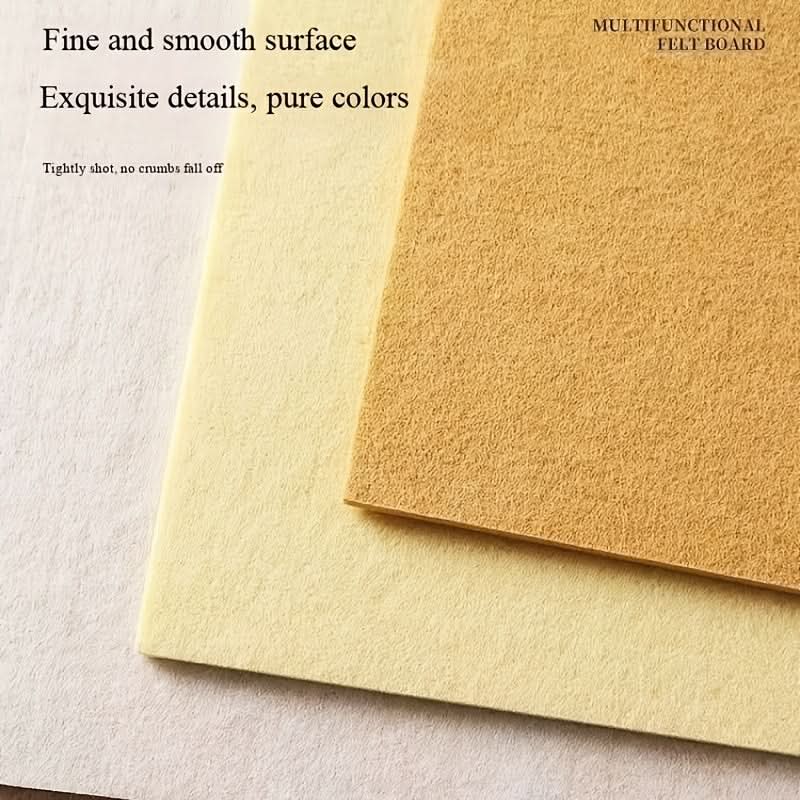 Geometric Felt Board for Wall Mounting – Ideal for Notes and Photos