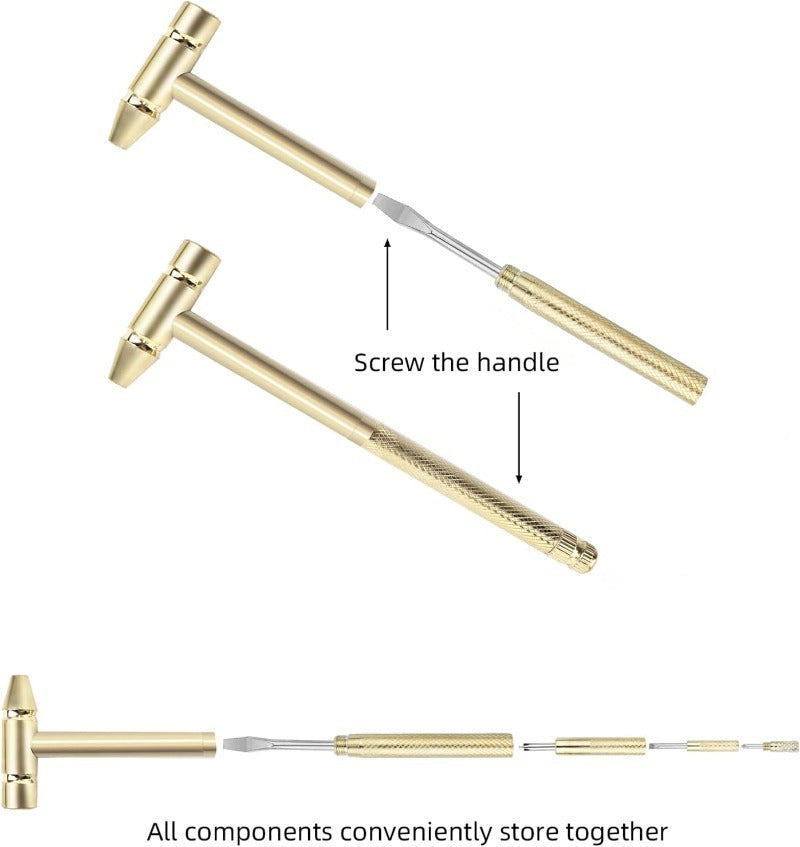 Compact Device with 6 Tools for Quick Repairs