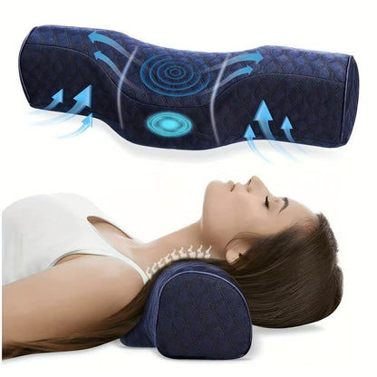 Travel Pillow for Cervical Support – Neck Rest Cushion