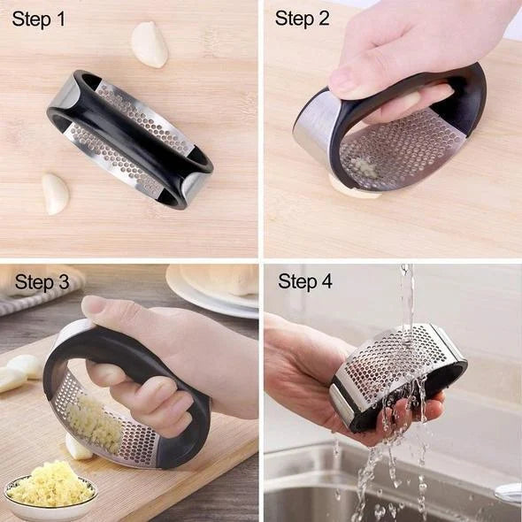 Garlic Crusher - Last Day Discount on Garlic Press