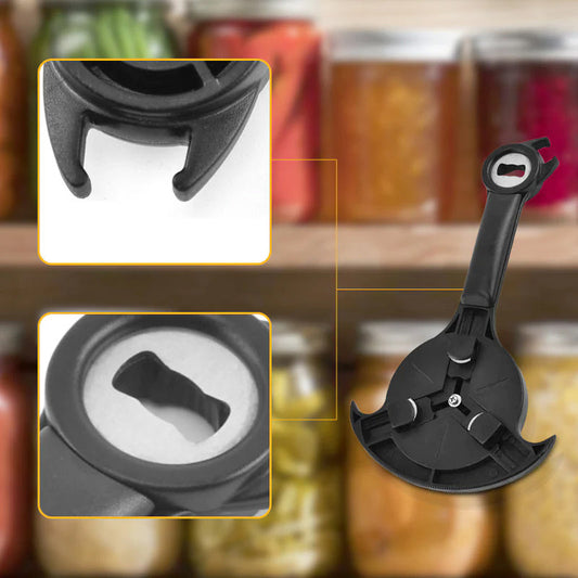 Effortless and Pain-Free Bottle and Can Opener for Every Use