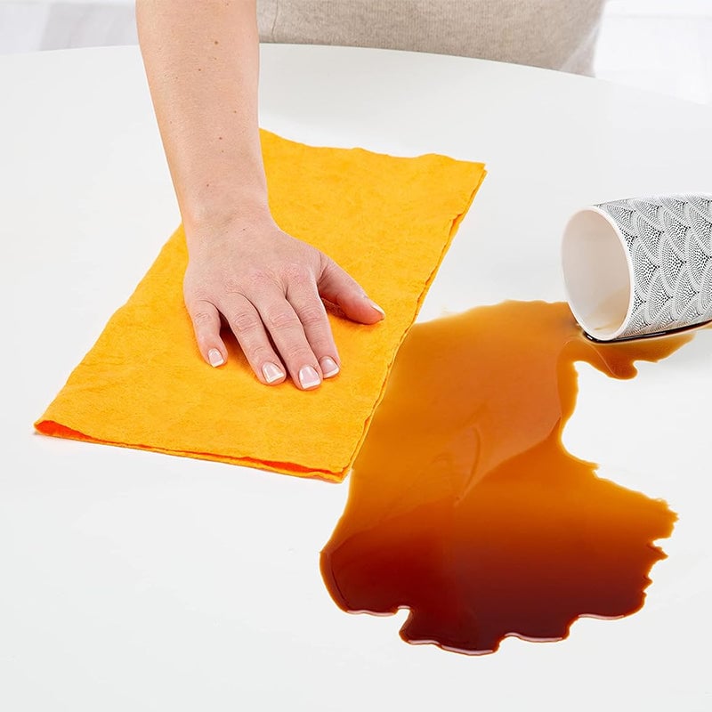Versatile Absorbent Cleaning Cloths - 8 Pack for Every Task