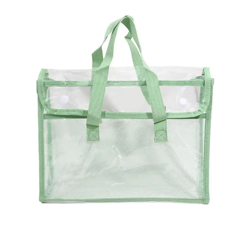 A4 Document Bag | Waterproof & Transparent | Spacious with Carry Handle