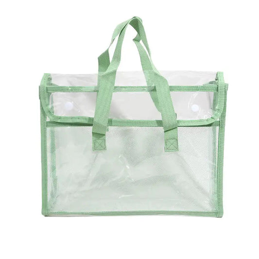 A4 Document Bag | Waterproof & Transparent | Spacious with Carry Handle