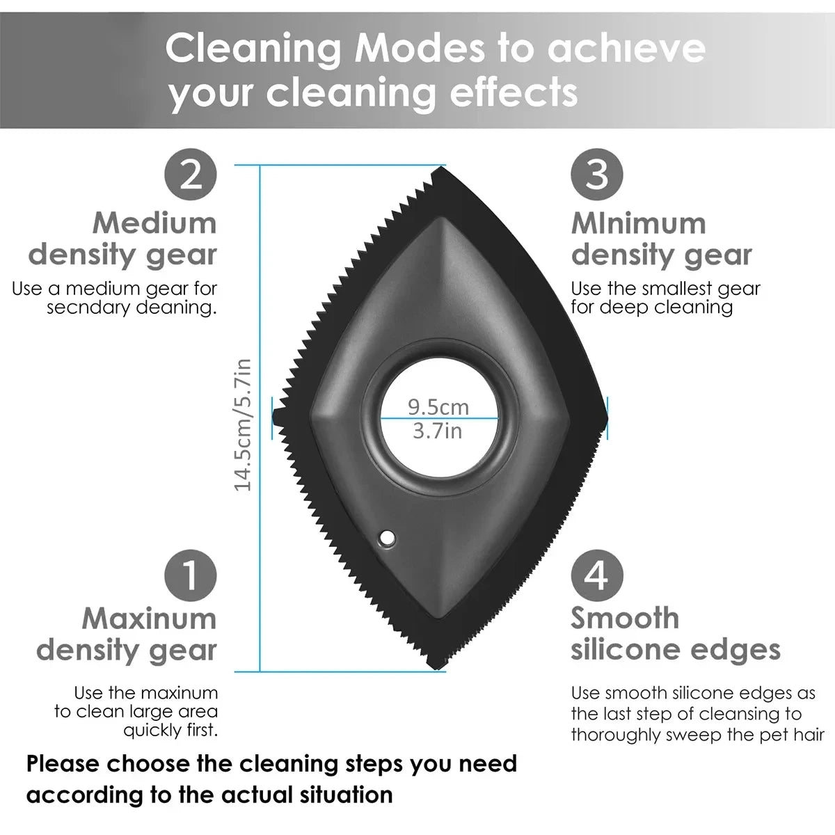 Effortlessly Removes Pet Hair from Any Surface