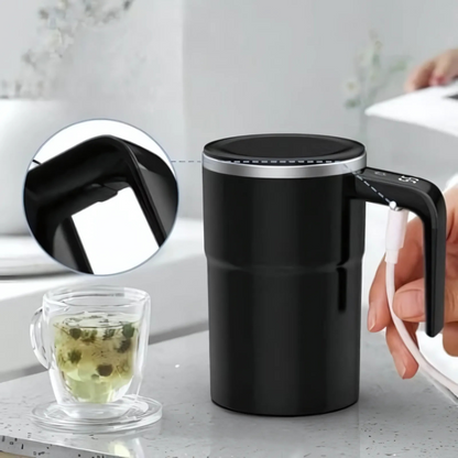 Perfectly Blended Coffee at Ideal Temperature with Every Sip