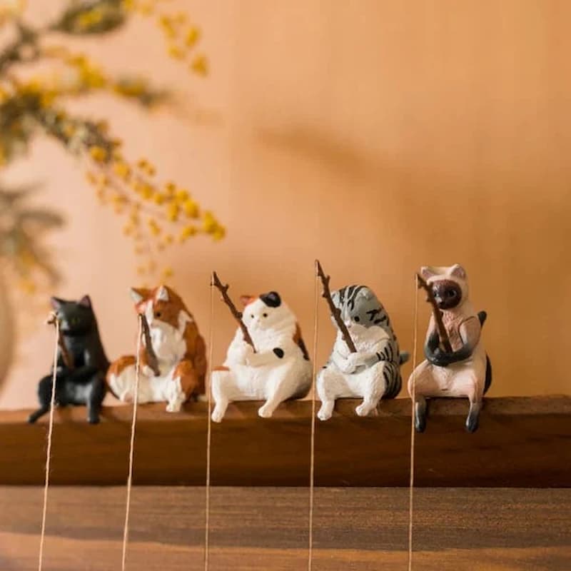 Instant Mood Booster for the Workplace with Mini Cats