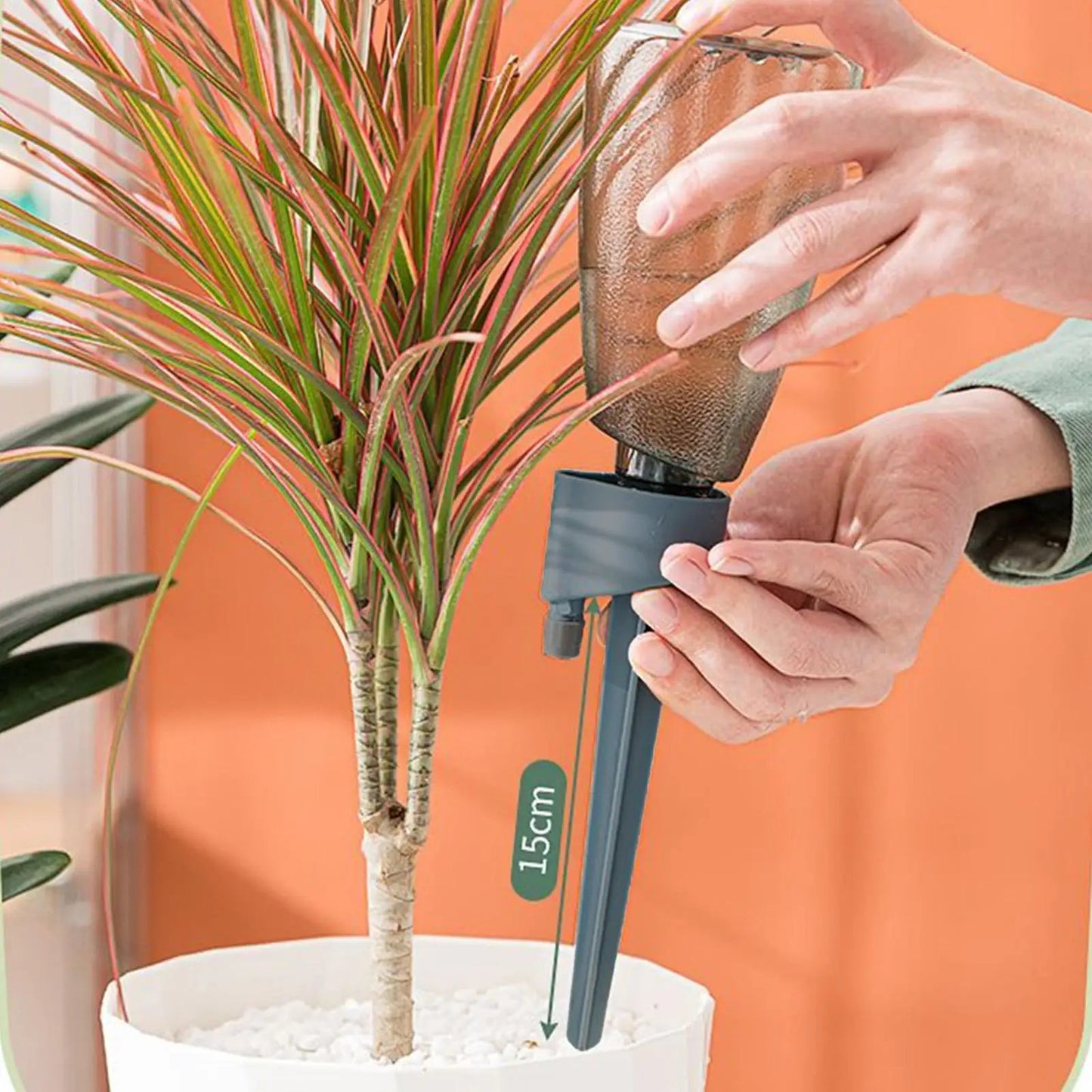 Automatic Watering System for Potted Plants – 6-Pack Drip Irrigation