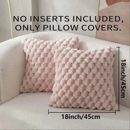 Decorative Pillowcase with 3D Turtle Design | Soft and Stylish | Cream White 45x45 cm