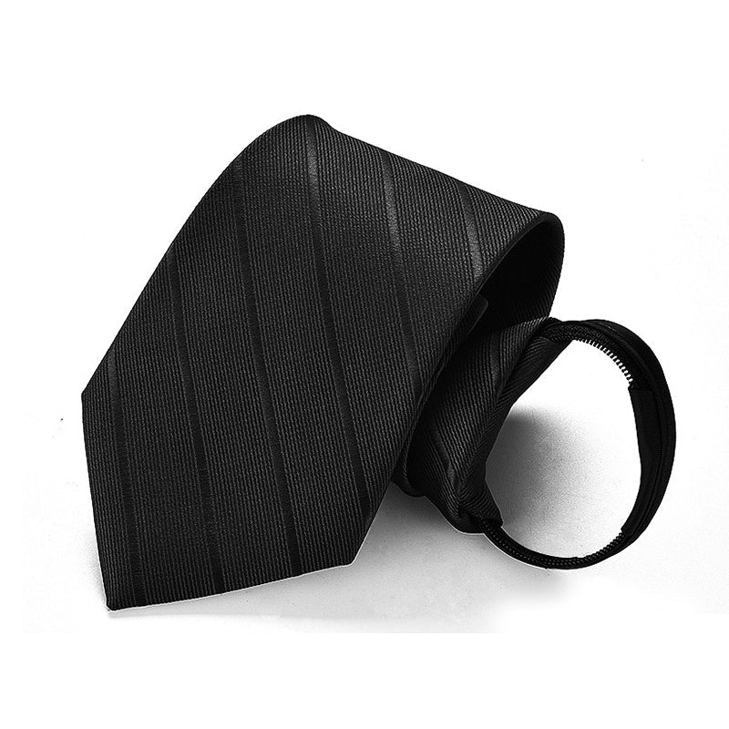 Zipper Neck Tie