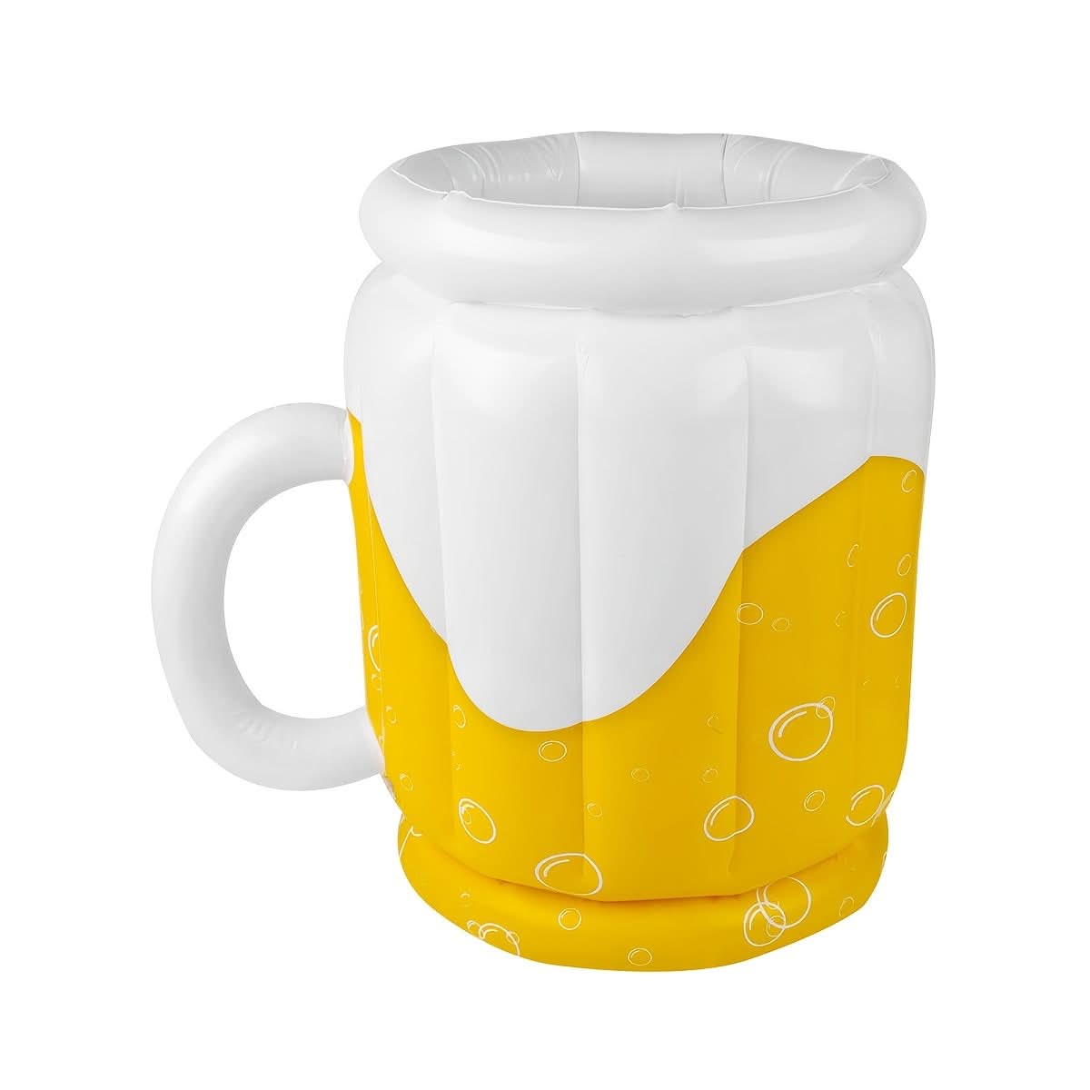Inflatable Cooler Mug for Ice and Beverages