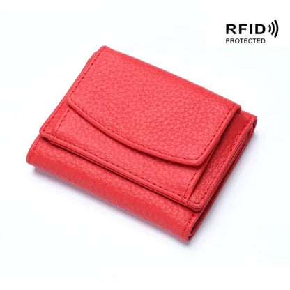 Compact RFID-Blocking Wallet | Ample Card Slots + Zipper Coin Pocket | Hidden Compartment | 14 Stylish Colors
