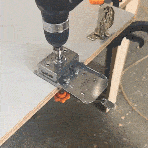 Hinge Drill Guide for Perfectly Aligned Hinge Holes Every Time