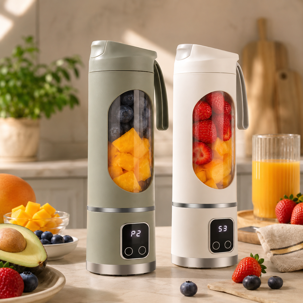 450ML Travel Blender for Making Smoothies