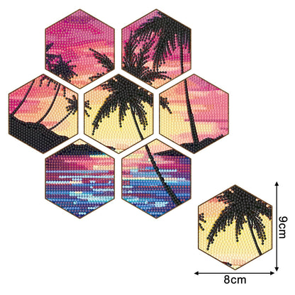 Creative Coasters to Beautify Your Home - Honeycomb Design