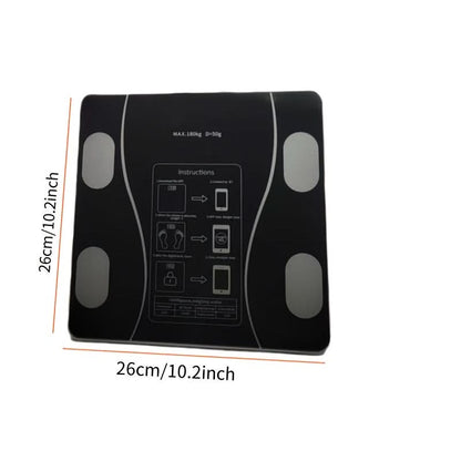Smart Body Weight Scale with LCD Display for Daily Health Tracking