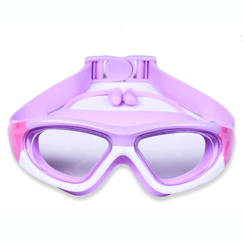 Kids' Swim Goggles with Oversized Frame – Comfortable & Anti-Fog for Fun