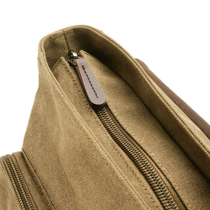 Stylish Canvas Shoulder Bag for On-the-Go Organization