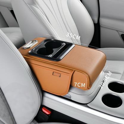 Comfortable Car Seat Organizer and Charger for Long Trips