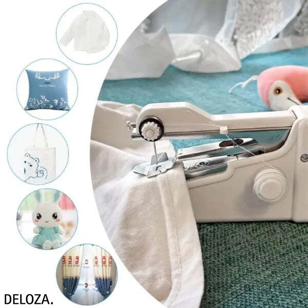 Quick One-Handed Sewing Tool for On-the-Go Use