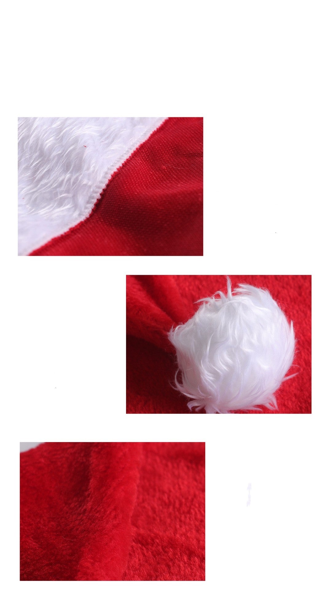 LED Light-Up Christmas Hat – Soft Plush Santa Cap with Colorful Lights