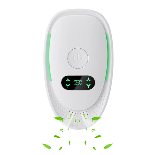 Compact Air Purifier with Plug-In Negative Ion Generator – Quiet Filterless Device for Bedroom & Bathroom