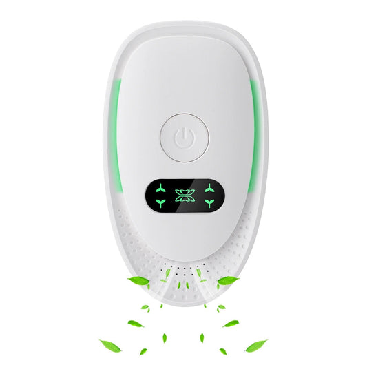 Compact Air Purifier with Plug-In Negative Ion Generator – Quiet Filterless Device for Bedroom & Bathroom