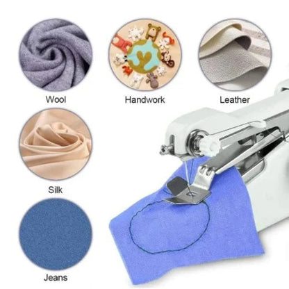 Quick One-Handed Sewing Tool for On-the-Go Use
