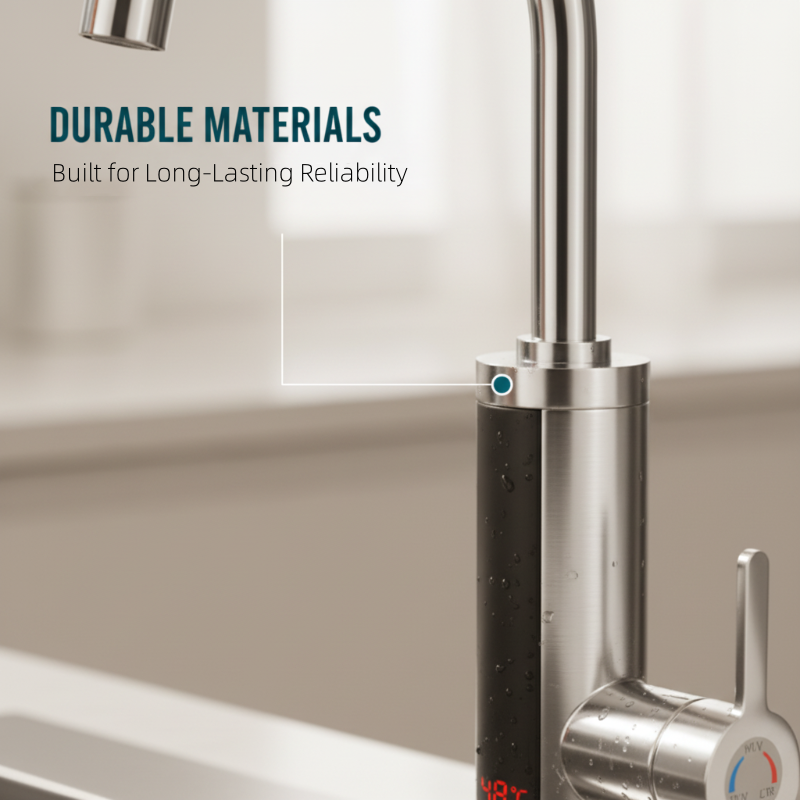 Instant Hot Water on Demand for Faster Kitchen Tasks