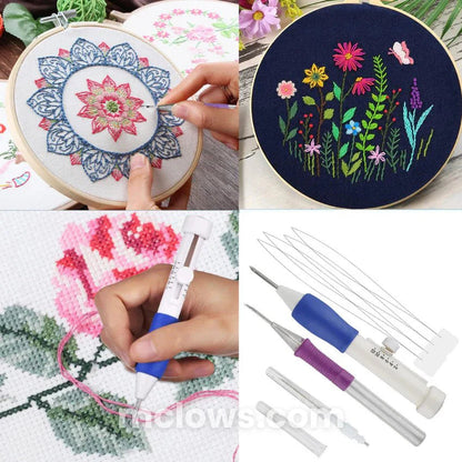 Quickly Transform Fabrics into Stunning Embroideries