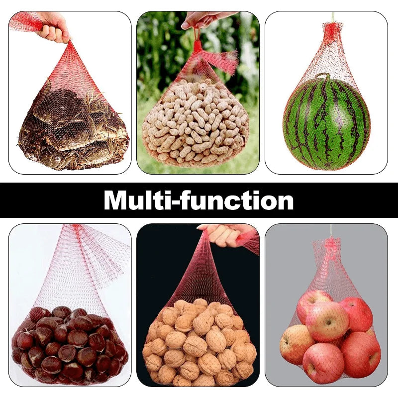 100-Pack Garden Netting | Durable Fruit Net | 30 cm | Ideal for Melons