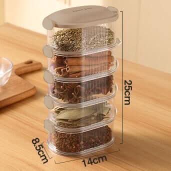 3-Tier Spice Storage Box - 2 Buy Get 1 Free Offer