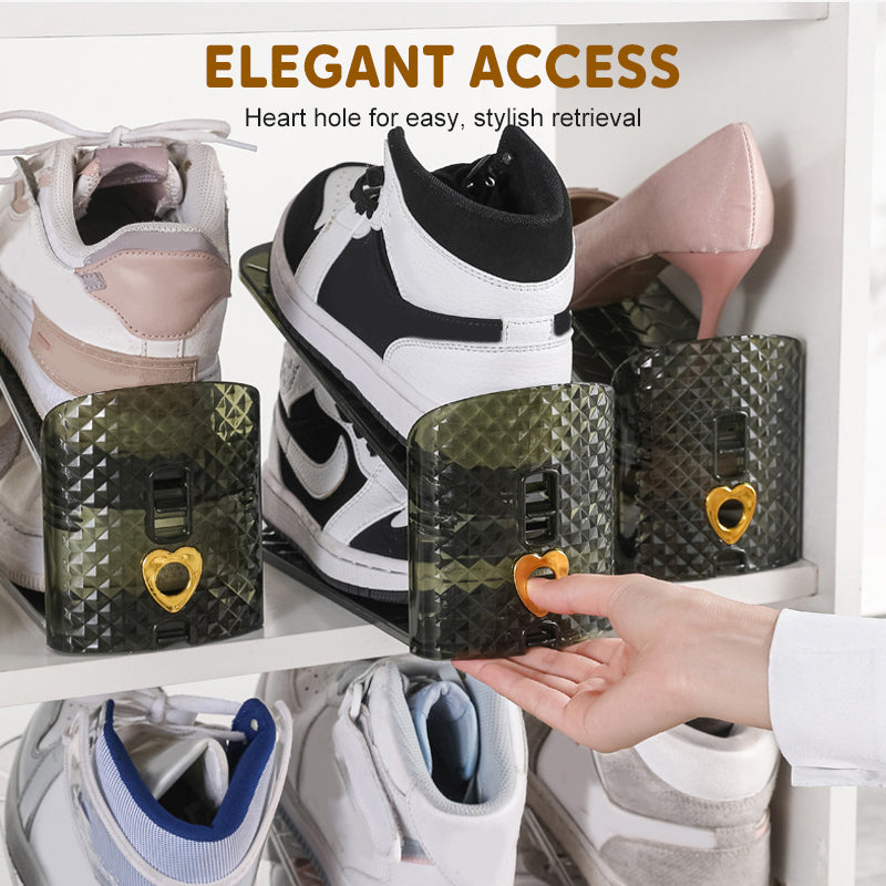 Get 3 for the Price of 2 | Space Saver - Double Your Shoe Storage Neatly