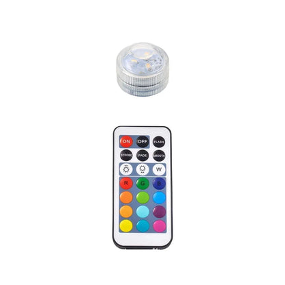 Mini Waterproof LED Underwater Lights | Remote Control | RGB Color Change