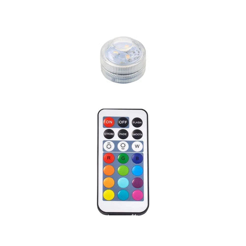Mini Waterproof LED Underwater Lights | Remote Control | RGB Color Change