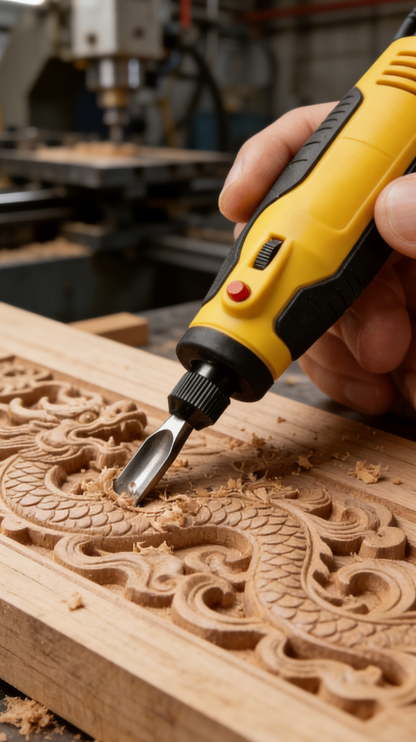 Cordless Mini Carving and Engraving Tool Set | 12,000 RPM