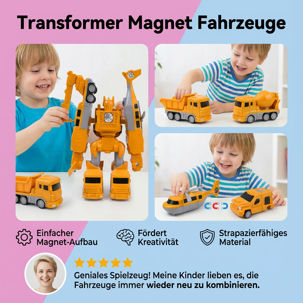 Vehicles with Transformer Magnet Features