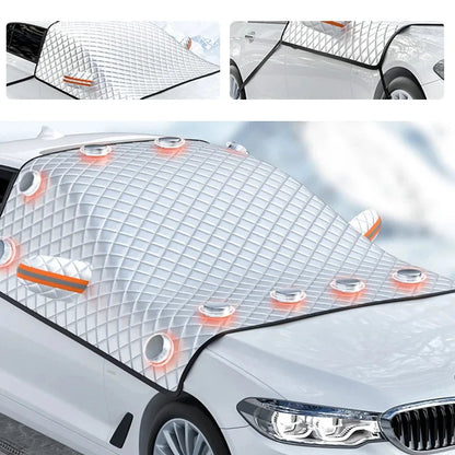 Magnetic Windshield Cover for Cars - Frost Protection and UV Shield