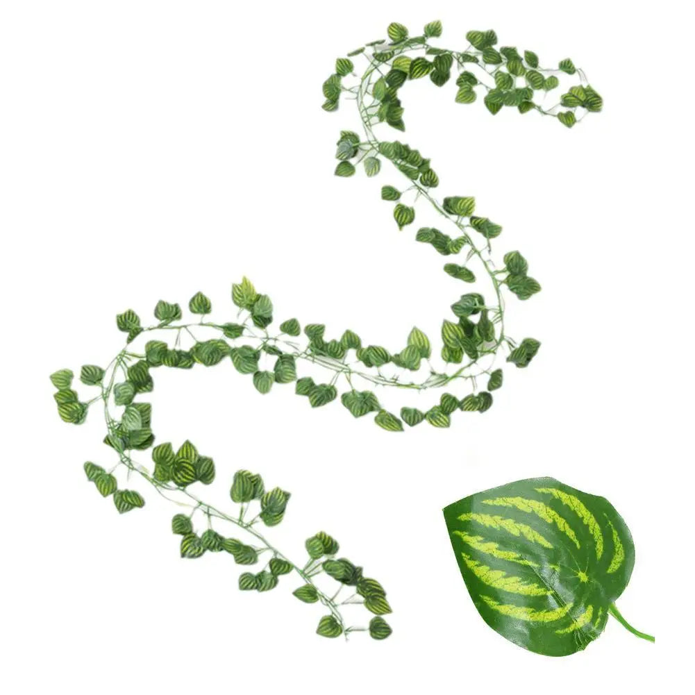Artificial Ivy Vine | 2 m Hanging Garland | Silk Leaves for Home and Wall Decor
