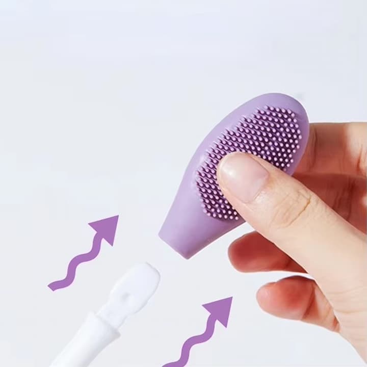 Dual-Function Silicone Face Mask Applicator & Spatula