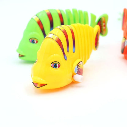 Wind-Up Fish Toy for Kids | Twists & Turns | No Batteries Needed | Durable Indoor & Outdoor Fun