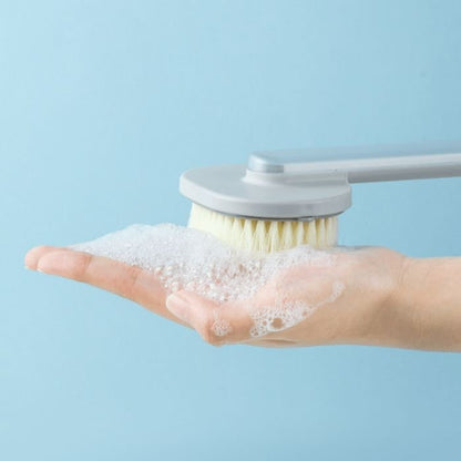 Back Scrubber with 1000+ Soft Bristles & Shower Gel Compartment