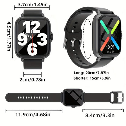 Stylish Smartwatch with Activity Tracker and Notifications - SmartFit Touch