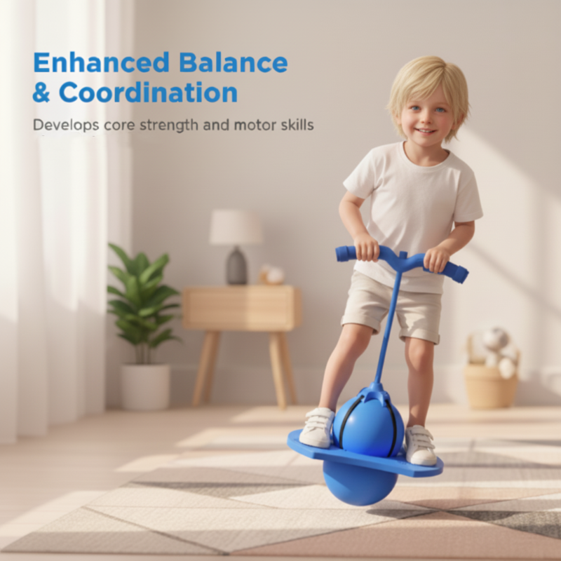 Dynamic Jump Trainer with Grip Handle | Boost Your Balance & Coordination