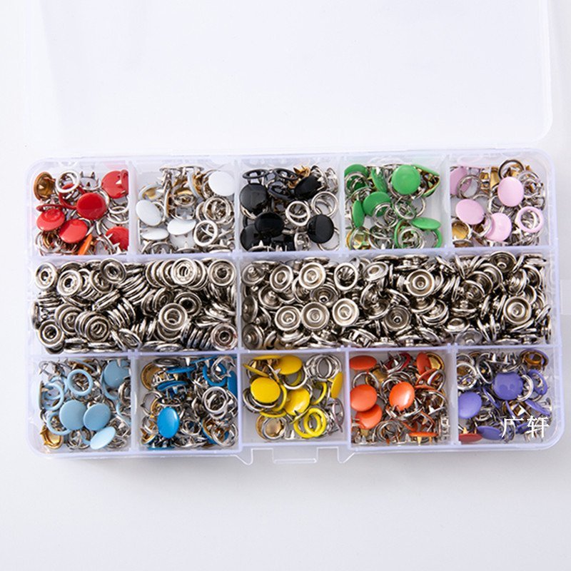 Complete Set of Metal Snap Fasteners - Last Day Discount