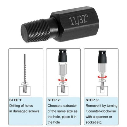 Screw Remover Tool - Quickly Eliminates Stubborn Screws Without Damage