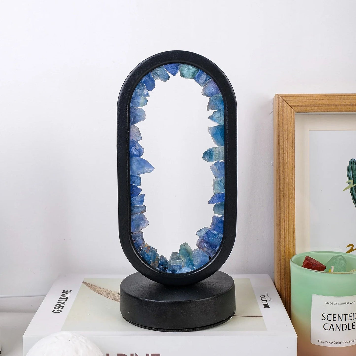 Handcrafted Amethyst Lamp for Atmosphere and Relaxation
