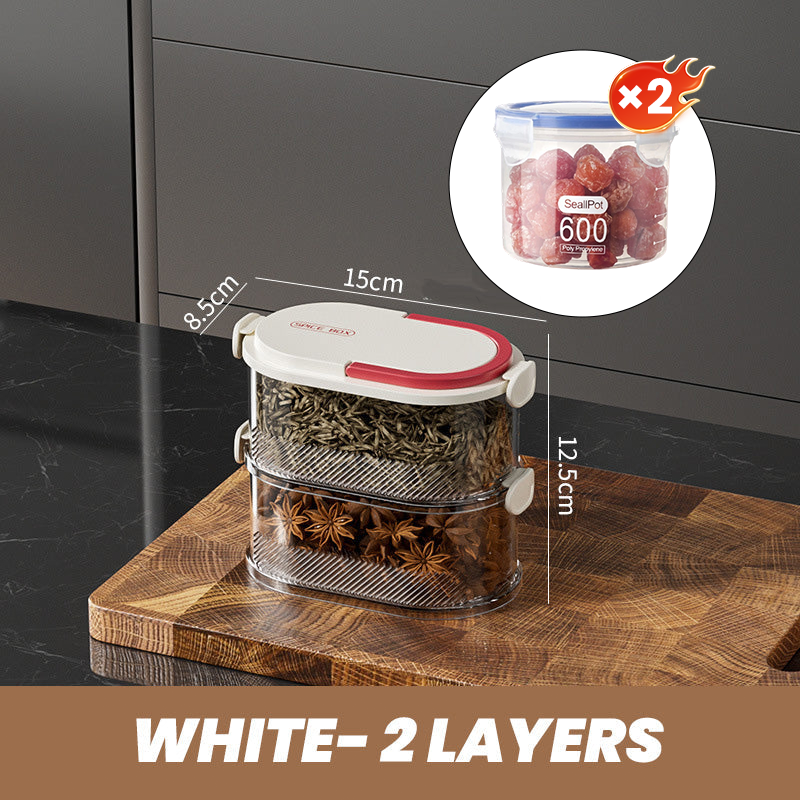 Spice Organizer for Fresh Aromas at the Touch of a Button