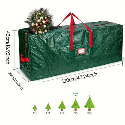 Large Waterproof Storage Bag for Artificial Christmas Trees – Durable Polyester