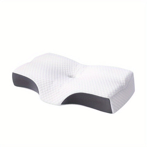 Cooling Memory Foam Pillow for Neck Support – Adjustable for Side and Back Sleepers